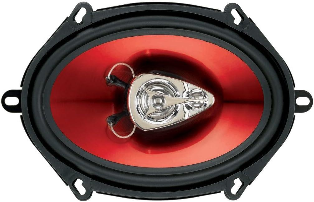 imageBOSS Audio Systems CH5730 5 x 7 Inch Car Door Speakers  300 Watts Max Coaxial 3 Way Full Range 4 Ohms Sold in Pairs
