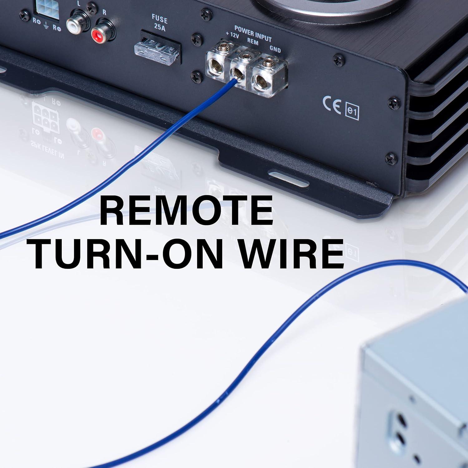 imageBOSS Audio Systems KIT20 0 Gauge Amplifier Installation Wiring Kit  A Car Amplifier Wiring Kit Helps You Make Connections and Brings Power to Your Radio Subwoofers and Speakers0 Gauge