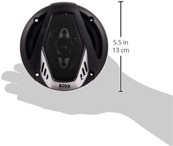 imageBOSS Audio Systems NX654 Onyx Series 65 Inch Car Door Speakers  400 Watts per pair Coaxial 4 Way Full Range 4 Ohms Sold in Pairs Bocinas Para Carro4 4Way