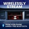 imageBOSS Audio Systems 850BRGB Car Stereo System  Double Din Bluetooth Audio and Calling Head Unit Aux In USB CD Player Multi Color Illumination AMFM Radio Receiver Hook Up To AmplifierStereo With CD