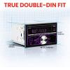 imageBOSS Audio Systems 850BRGB Car Stereo System  Double Din Bluetooth Audio and Calling Head Unit Aux In USB CD Player Multi Color Illumination AMFM Radio Receiver Hook Up To AmplifierStereo With CD
