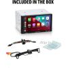 imageBOSS Audio Systems BCP62 Car Stereo  Apple CarPlay Double Din 62 Inch Capacitive Touchscreen Bluetooth No CD DVD Player AMFM Radio Receiver USB7 Inch No CD  Backup Camera