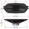 imageBOSS Audio Systems BRS40 50 Watt 4 Inch  Full Range Replacement Car Speaker  Sold Individually4 x 10 Speaker