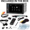 imageBOSS Audio Systems BV9364B Car Stereo DVD Player  Double Din Bluetooth AudioHandsFree Calling 62 Inch Touchscreen LCD Monitor MP3 Player CD DVD USB Port SD AUX Input AMFM Radio Receiver62 BV9364B w CD  Backup Camera