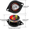imageBOSS Audio Systems CH3220 35 Inch Car Door Speakers  140 Watts Max per pair Coaxial 2 Way Full Range 4 Ohms Sold in Pairs Bocinas Para Carro35 Red
