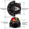 imageBOSS Audio Systems CH4230 Chaos Exxtreme Series 4 x 10 Inch Car Door Speakers  400 Watts Max per Pair Coaxial 3 Way Full Range 4 Ohms Sold in Pairs Bocinas para Carro