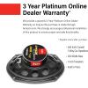 imageBOSS Audio Systems CH6930B Chaos Series 6 x 9 Inch Car Stereo Door Speakers  400 Watts Max 3 Way Full Range Audio Tweeters Coaxial Sold in Pairs6x9 Black  3Way