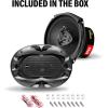 imageBOSS Audio Systems CH6930B Chaos Series 6 x 9 Inch Car Stereo Door Speakers  400 Watts Max 3 Way Full Range Audio Tweeters Coaxial Sold in Pairs6x9 Black  3Way