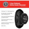 imageBOSS Audio Systems NX654 Onyx Series 65 Inch Car Door Speakers  400 Watts per pair Coaxial 4 Way Full Range 4 Ohms Sold in Pairs Bocinas Para Carro6 x 9 4Way