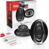 imageBOSS Audio Systems NX654 Onyx Series 65 Inch Car Door Speakers  400 Watts per pair Coaxial 4 Way Full Range 4 Ohms Sold in Pairs Bocinas Para Carro6 x 9 4Way