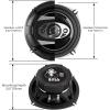imageBOSS Audio Systems P554C Phantom Series 525 Inch Car Stereo Door Speakers  300 Watts Max 4 Way Full Range Audio Tweeters Coaxial Sold in Pairs525 4Way