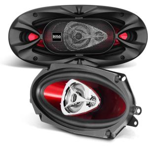 imageBOSS Audio Systems CH4330 4 x 10 Inch Car Door Speakers  400 Watts Max per pair Coaxial 3Way Full Range 4 Ohms Sold in Pairs