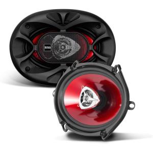 imageBOSS Audio Systems CH5720 Chaos Series 5 x 7 Inch Car Door Speakers  225 Watts Max per Pair Coaxial 2 Way Full Range 4 Ohms Sold in Pairs Bocinas para Carro