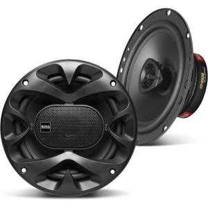 imageBOSS Audio Systems CH6520 65 Inch Car Speakers  250 Watts Max 2 Way Full Range 1 Inch Tweeter Coaxial Sold in Pairs65 Black  2Way