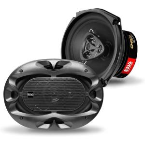imageBOSS Audio Systems CH6930B Chaos Series 6 x 9 Inch Car Stereo Door Speakers  400 Watts Max 3 Way Full Range Audio Tweeters Coaxial Sold in Pairs6x9 Black  3Way