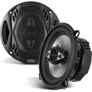 imageBOSS Audio Systems NX654 Onyx Series 65 Inch Car Door Speakers  400 Watts per pair Coaxial 4 Way Full Range 4 Ohms Sold in Pairs Bocinas Para Carro525 4Way