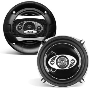 imageBOSS Audio Systems P554C Phantom Series 525 Inch Car Stereo Door Speakers  300 Watts Max 4 Way Full Range Audio Tweeters Coaxial Sold in Pairs525 4Way
