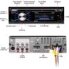 imageBOSS Audio Systems 508UAB Car Stereo  Single Din Bluetooth CD Player AMFM Radio Receiver Auxin USB Builtin Microphone