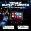 imageBOSS Audio Systems BCPA8W Car Stereo  Wireless Apple CarPlay ampamp Android Auto Single Din 8 Inch Touchscreen Bluetooth No CD DVD Player AMFM Radio Receiver9 Inch Wireless