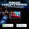 imageBOSS Audio Systems BCPA8W Car Stereo  Wireless Apple CarPlay ampamp Android Auto Single Din 8 Inch Touchscreen Bluetooth No CD DVD Player AMFM Radio Receiver101 Inch Wireless