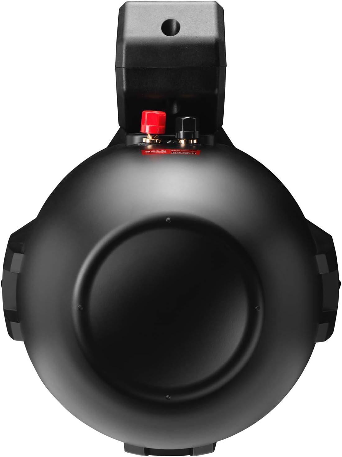 imageBOSS Audio Systems B62RGB ATV UTV Marine Boat Stereo 65 Inch Wake Tower Speakers  IPX5 Weatherproof Bluetooth Builtin Amplifier