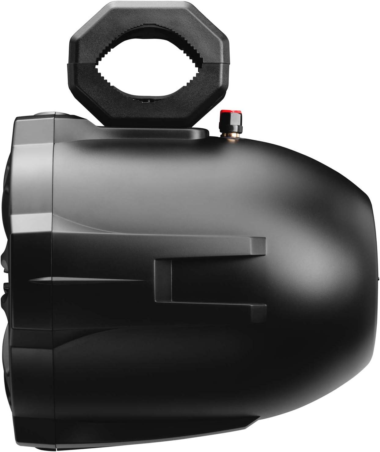 imageBOSS Audio Systems B62RGB ATV UTV Marine Boat Stereo 65 Inch Wake Tower Speakers  IPX5 Weatherproof Bluetooth Builtin Amplifier