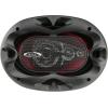 imageBOSS Audio Systems CH6930 Chaos Series 6 x 9 Inch Car Stereo Door Speakers  400 Watts Max 3 Way Full Range Audio Tweeters Coaxial Sold in Pairs6x9 Red  4Way