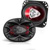 imageBOSS Audio Systems CH4620 4 x 6 Inch Car Door Speakers  200 Watts Max Coaxial 2 Way Full Range 4 Ohms Sold in Pairs Bocinas Para Carro4x6 Red